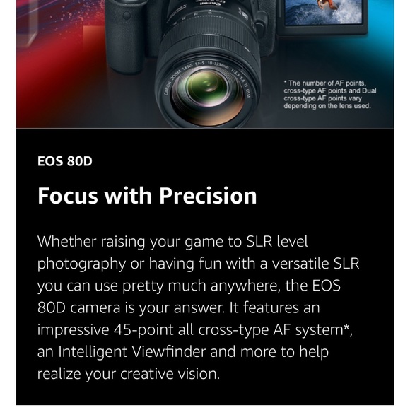 Canon 80D 18-135mm lens - Picture 12 of 14